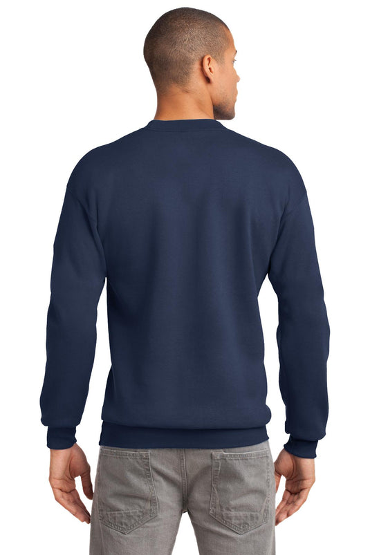 Port & Co Tall Essential Fleece Crewneck Sweatshirt. PC90T