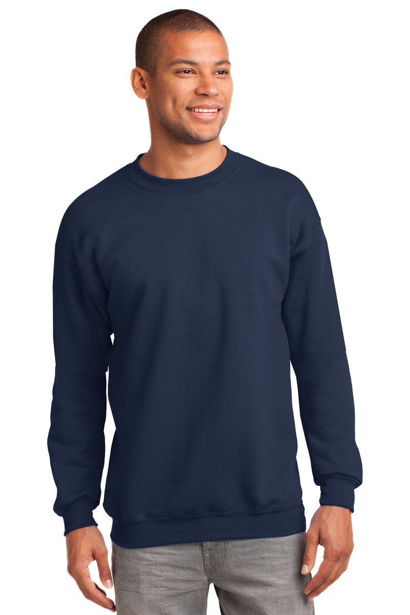 Load image into Gallery viewer, Port &amp; Co Tall Essential Fleece Crewneck Sweatshirt. PC90T
