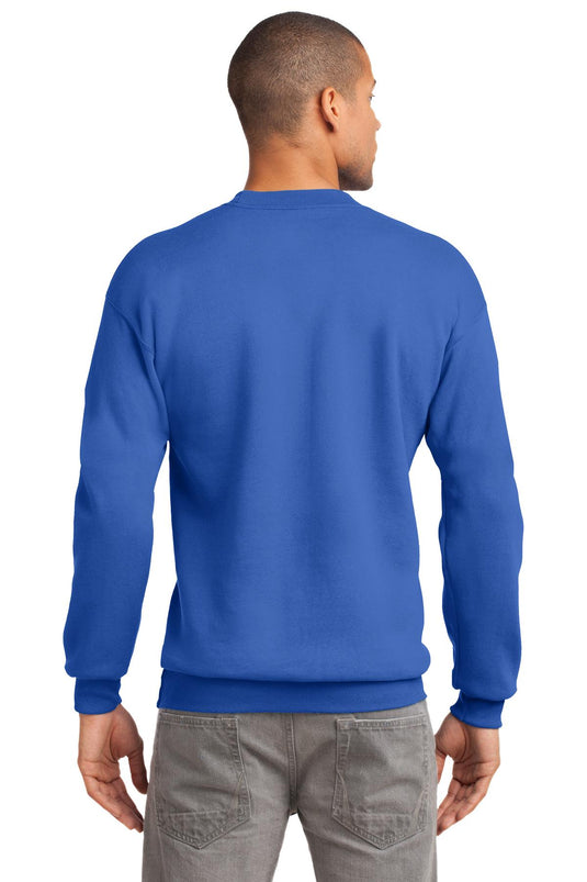 Port & Co Tall Essential Fleece Crewneck Sweatshirt. PC90T