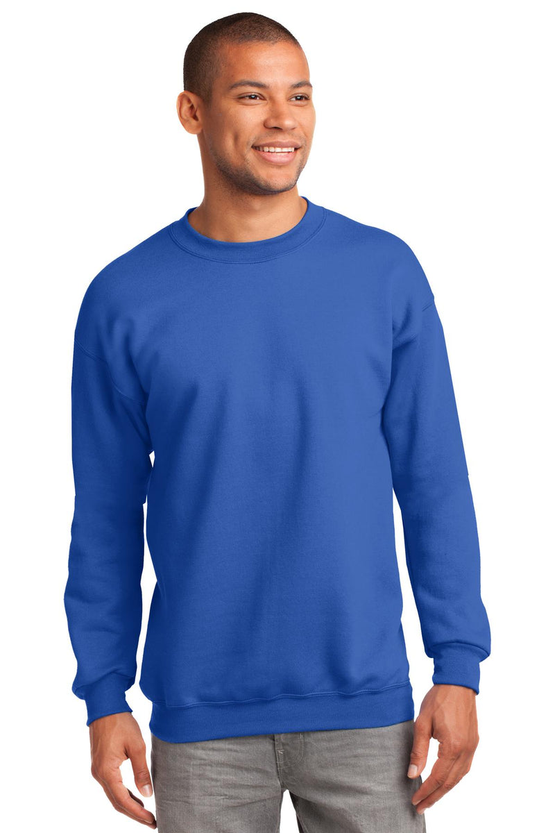 Load image into Gallery viewer, Port &amp; Co Tall Essential Fleece Crewneck Sweatshirt. PC90T
