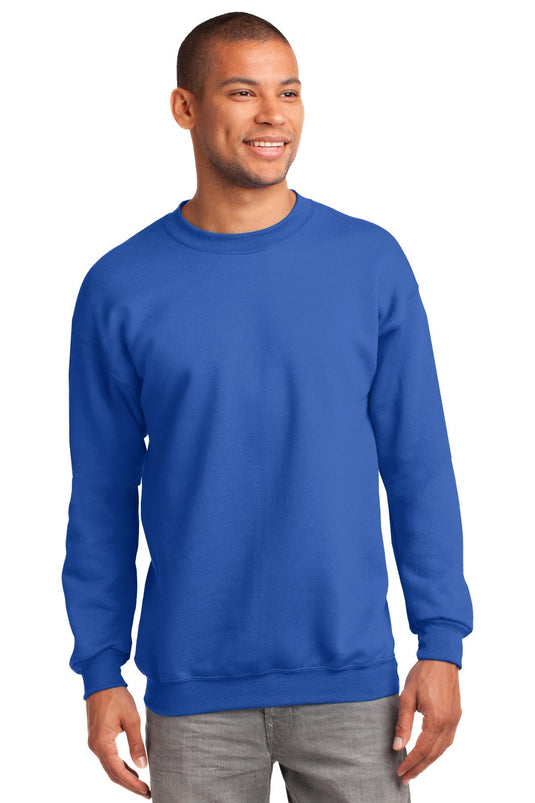 Port & Co Tall Essential Fleece Crewneck Sweatshirt. PC90T