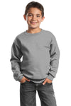 Port & Co Youth Core Fleece Crewneck Sweatshirt.  PC90Y