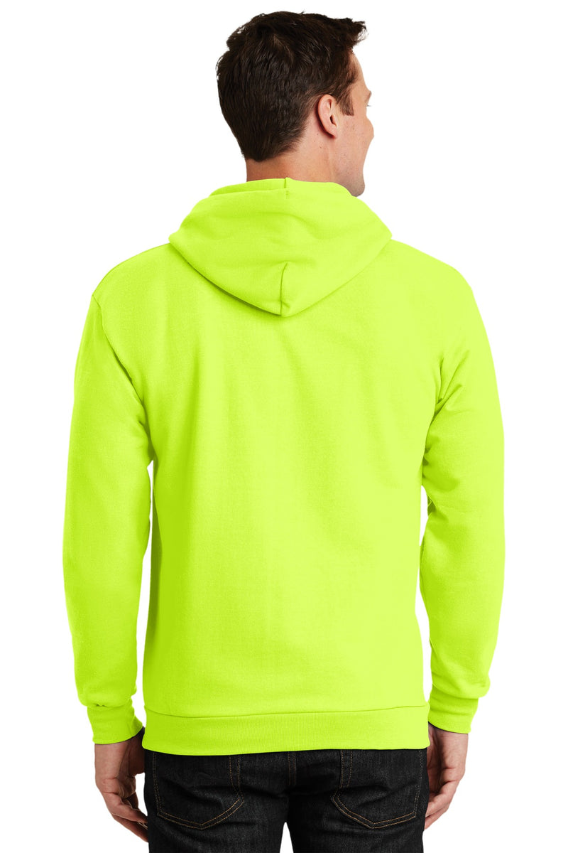 Load image into Gallery viewer, Port &amp; Co Tall Essential Fleece Full-Zip Hooded Sweatshirt. PC90ZHT
