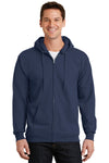 Port & Co Essential Fleece Full-Zip Hooded Sweatshirt.  PC90ZH