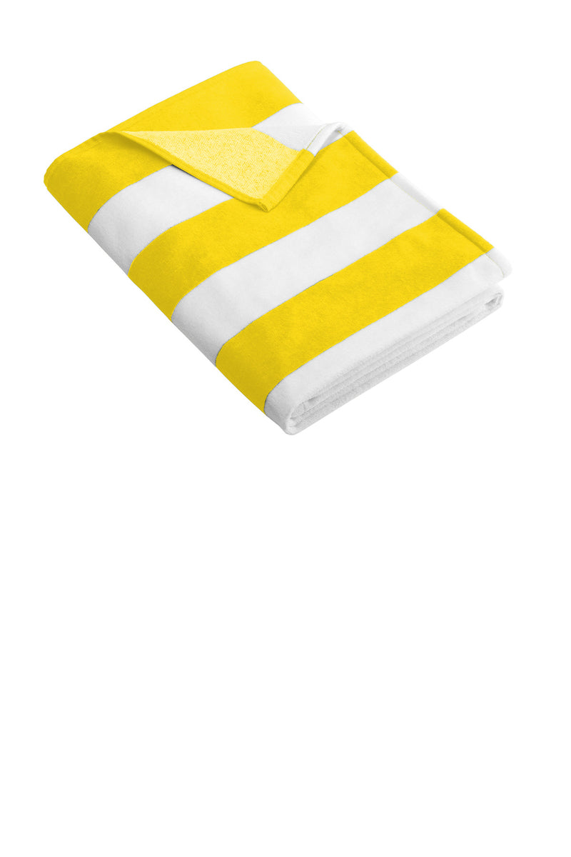 Load image into Gallery viewer, Port Authority Cabana Stripe Beach Towel. PT43
