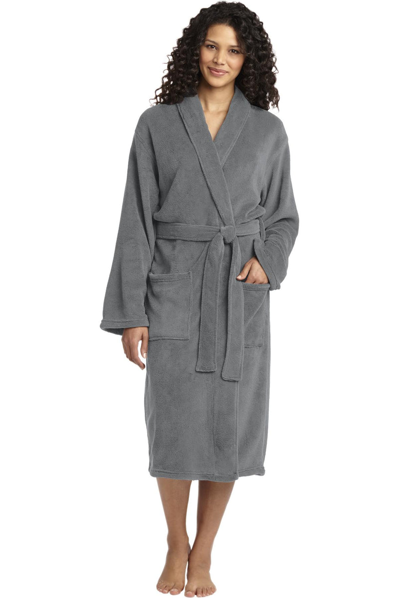 Load image into Gallery viewer, Port Authority Plush Microfleece Shawl Collar Robe. R102

