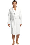 Port Authority Checkered Terry Shawl Collar Robe. R103