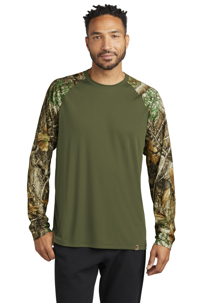 Load image into Gallery viewer, Russell Outdoors Realtree Colorblock Performance Long Sleeve Tee RU151LS
