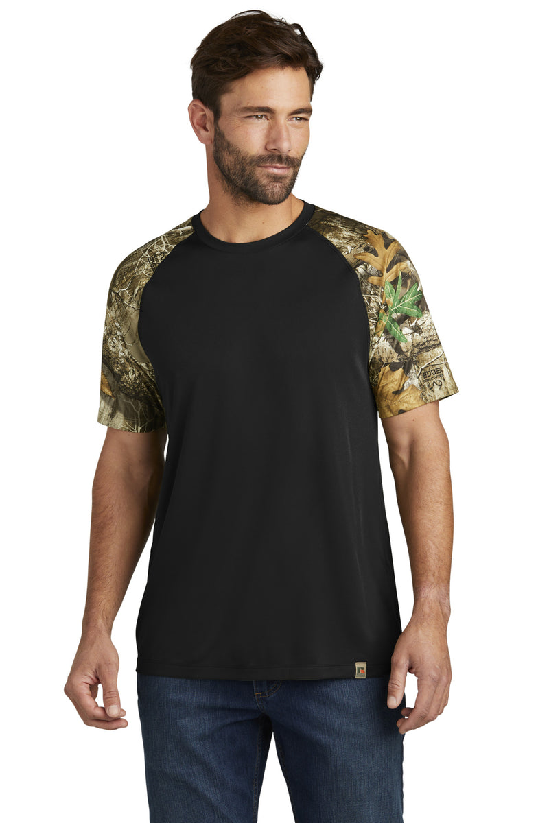 Load image into Gallery viewer, Russell Outdoors Realtree Colorblock Performance Tee RU151
