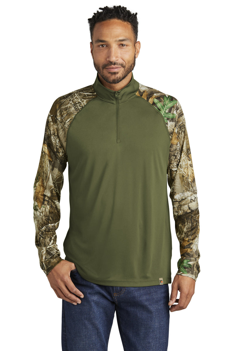 Load image into Gallery viewer, Russell Outdoors Realtree Colorblock Performance 1/4-Zip RU152
