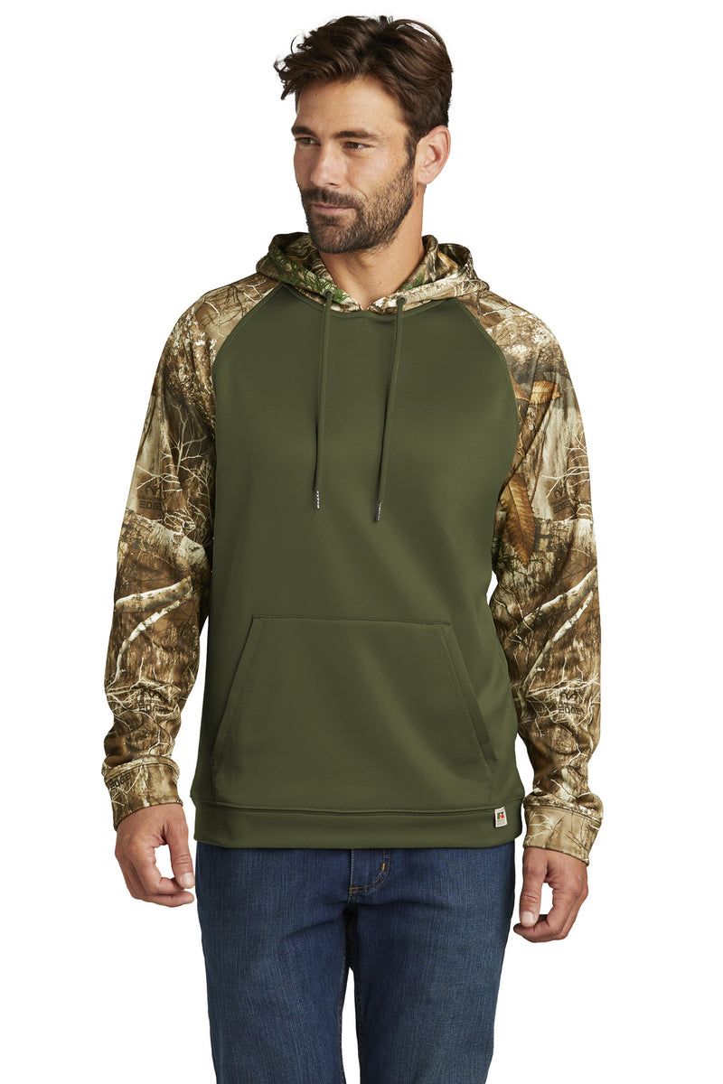 Load image into Gallery viewer, Russell Outdoors Realtree Performance Colorblock Pullover Hoodie RU451
