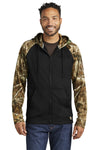 Russell Outdoors Realtree Performance Colorblock Full-Zip Hoodie RU452