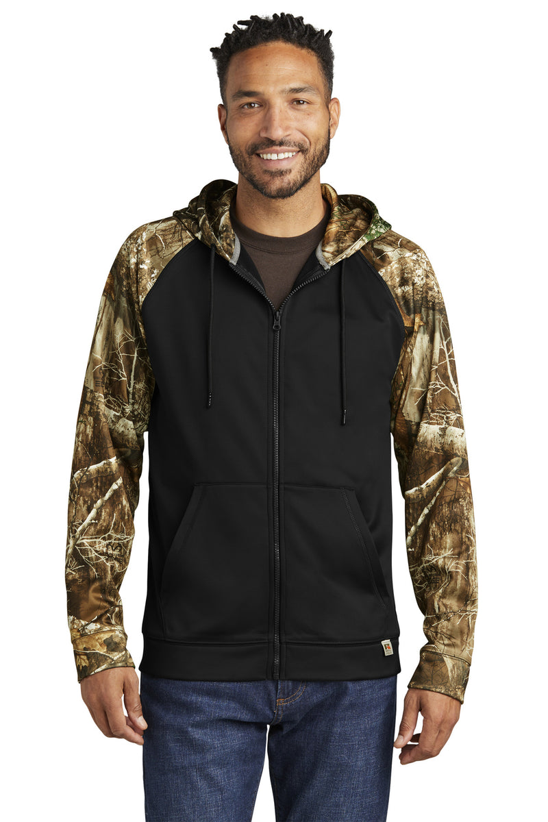 Load image into Gallery viewer, Russell Outdoors Realtree Performance Colorblock Full-Zip Hoodie RU452

