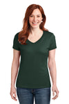 Hanes Women's Perfect-T Cotton V-Neck T-Shirt. S04V