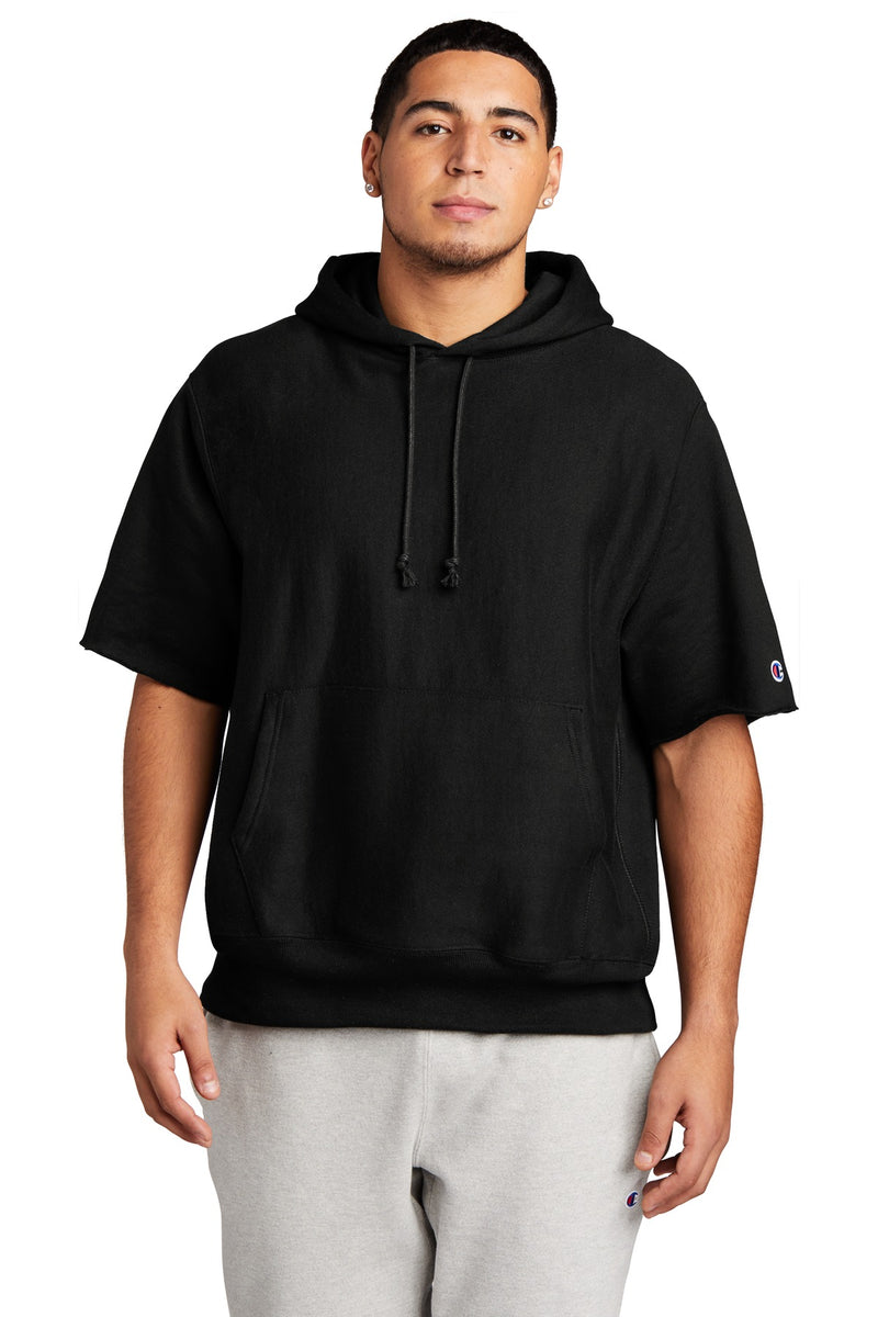 Load image into Gallery viewer, Champion   Reverse Weave   Short Sleeve Hooded Sweatshirt S101SS

