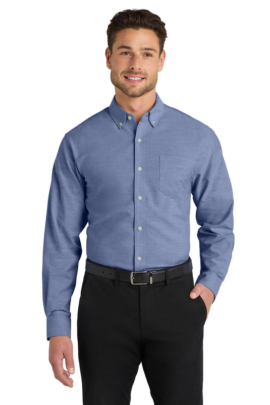 Port Authority   Untucked Fit SuperPro  Oxford  S651