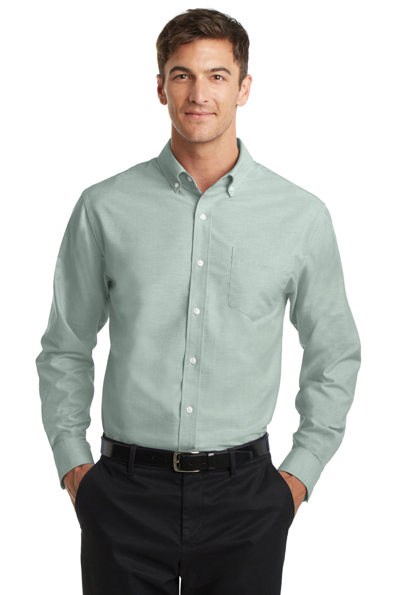Load image into Gallery viewer, Port Authority SuperPro Oxford Shirt. S658
