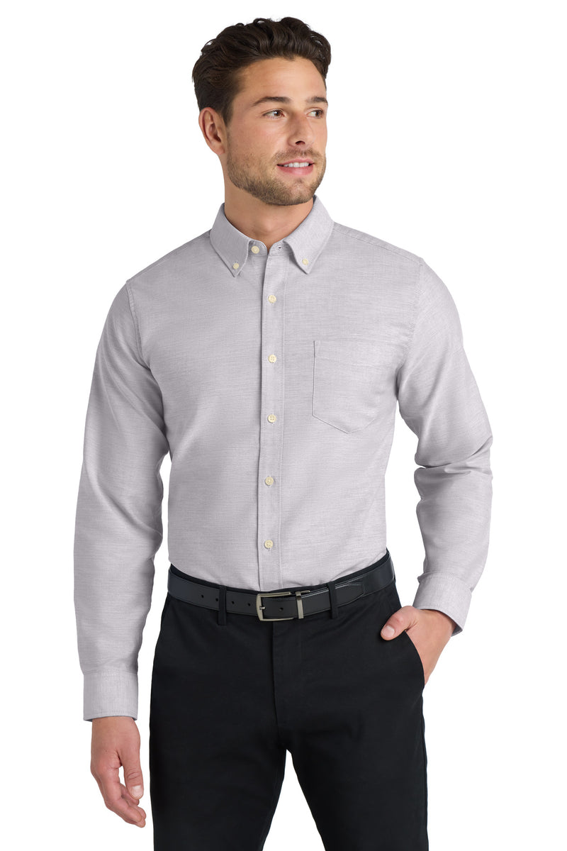Load image into Gallery viewer, Port Authority SuperPro Oxford Shirt. S658
