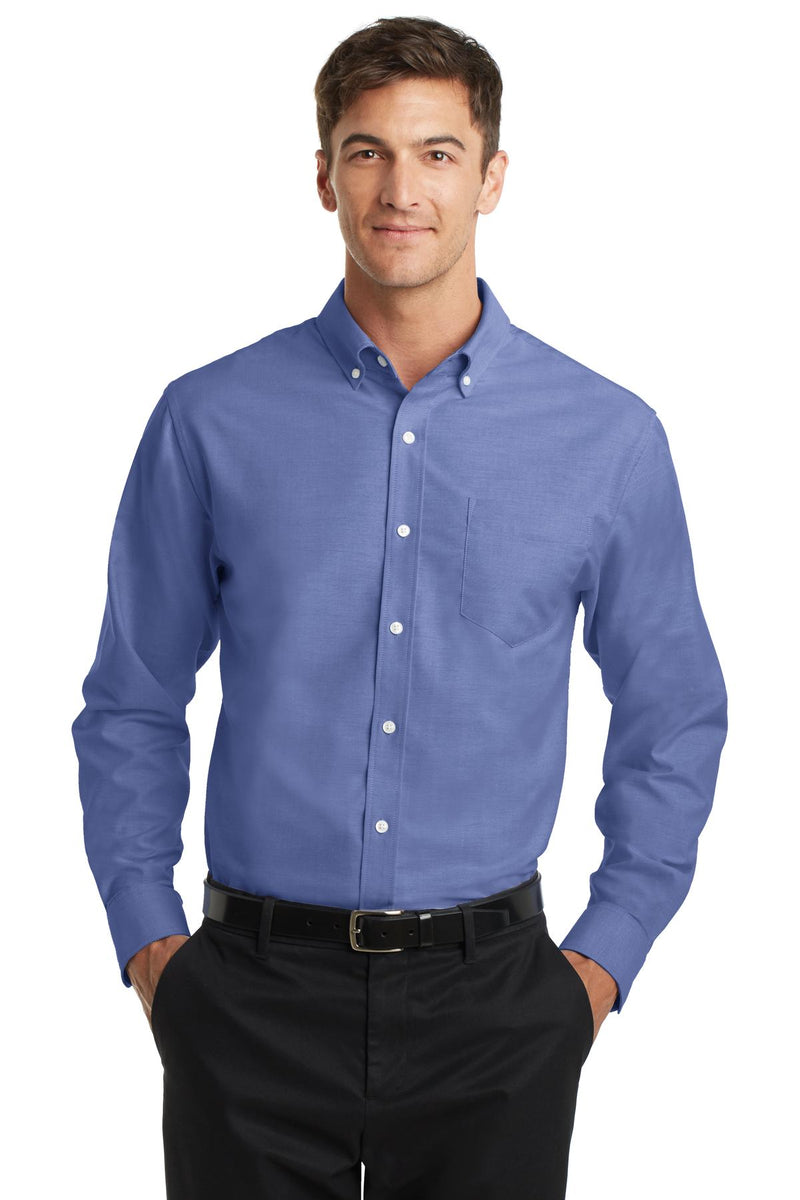 Load image into Gallery viewer, Port Authority SuperPro Oxford Shirt. S658
