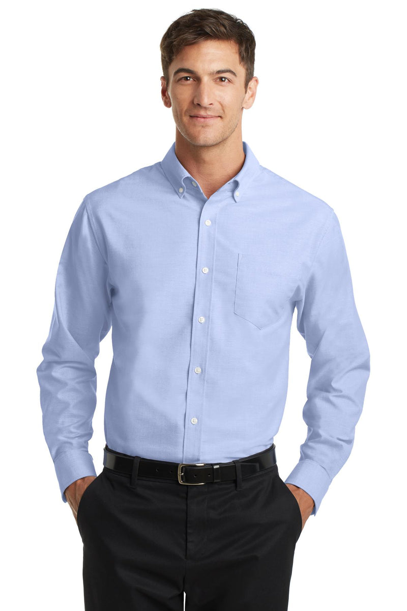 Load image into Gallery viewer, Port Authority SuperPro Oxford Shirt. S658
