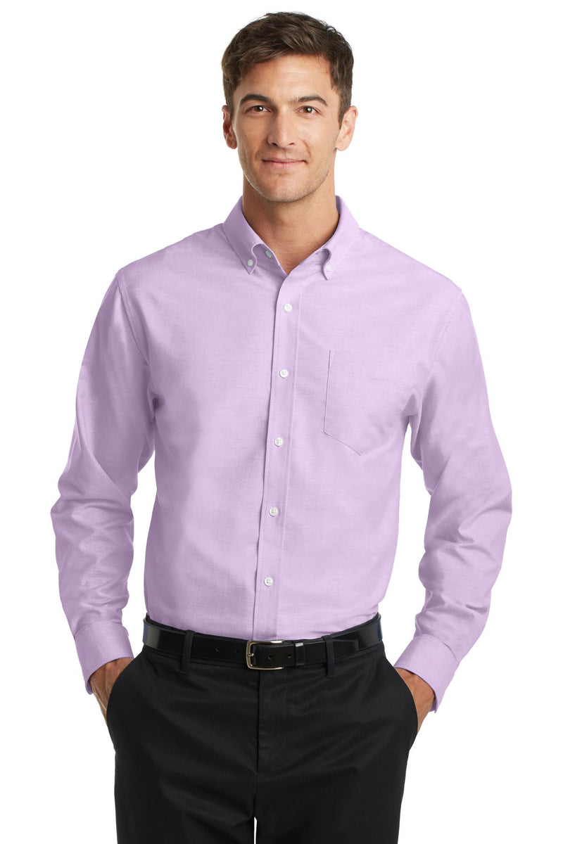 Load image into Gallery viewer, Port Authority SuperPro Oxford Shirt. S658
