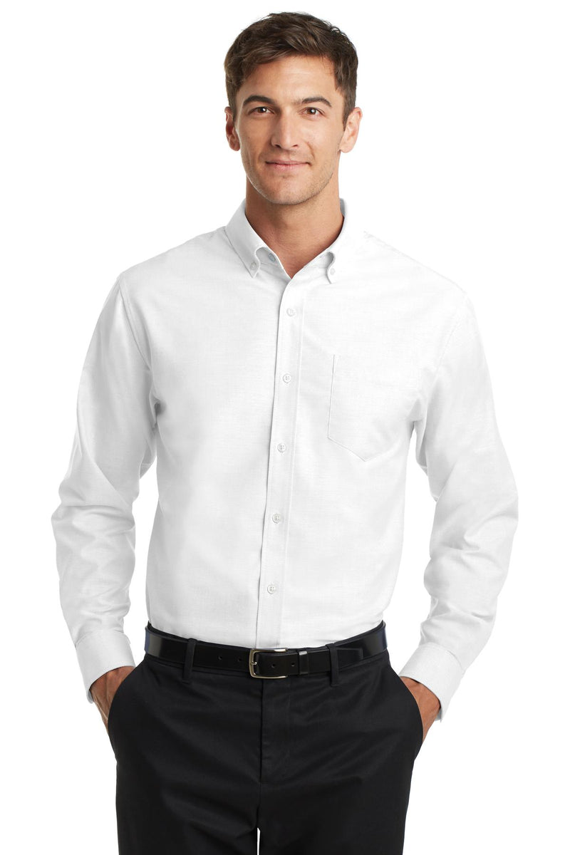 Load image into Gallery viewer, Port Authority SuperPro Oxford Shirt. S658

