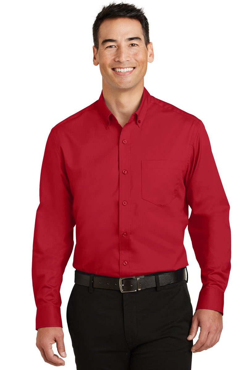 Load image into Gallery viewer, Port Authority SuperPro Twill Shirt. S663
