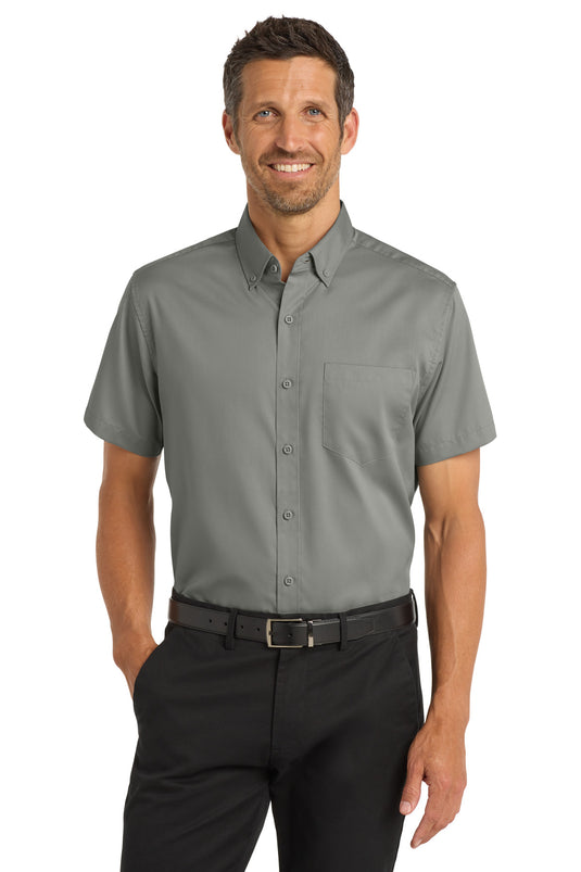 Port Authority Short Sleeve SuperPro Twill Shirt. S664