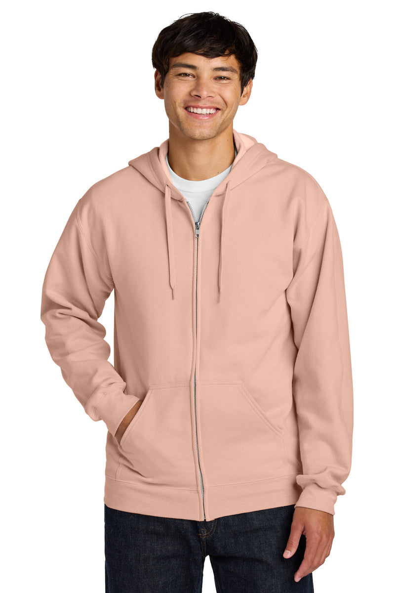 Load image into Gallery viewer, Gildan Softstyle Midweight Fleece Full-Zip Hooded Sweatshirt SF600
