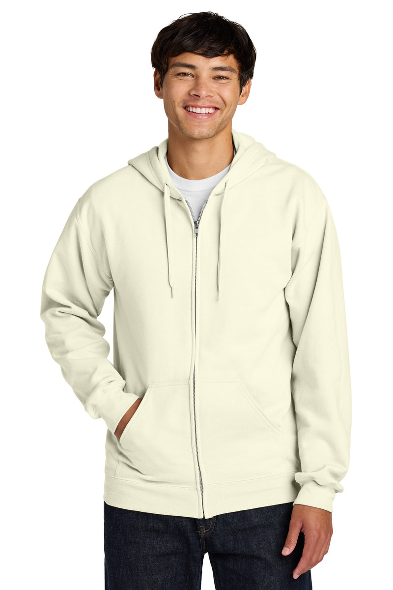 Load image into Gallery viewer, Gildan Softstyle Midweight Fleece Full-Zip Hooded Sweatshirt SF600
