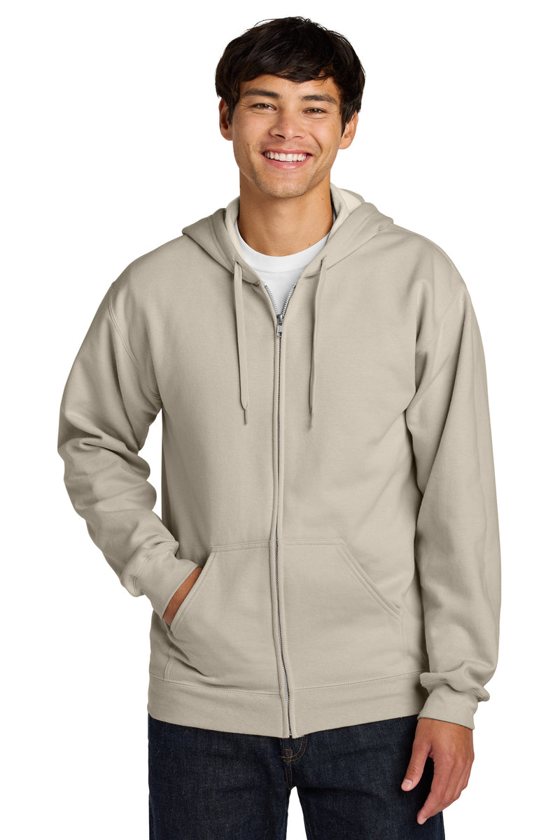 Load image into Gallery viewer, Gildan Softstyle Midweight Fleece Full-Zip Hooded Sweatshirt SF600
