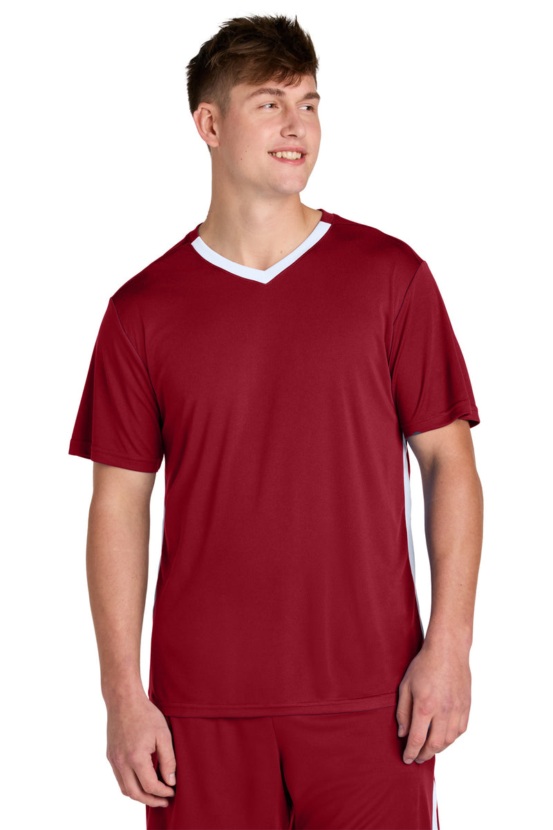 Load image into Gallery viewer, Sport-Tek Competitor United V-Neck ST101
