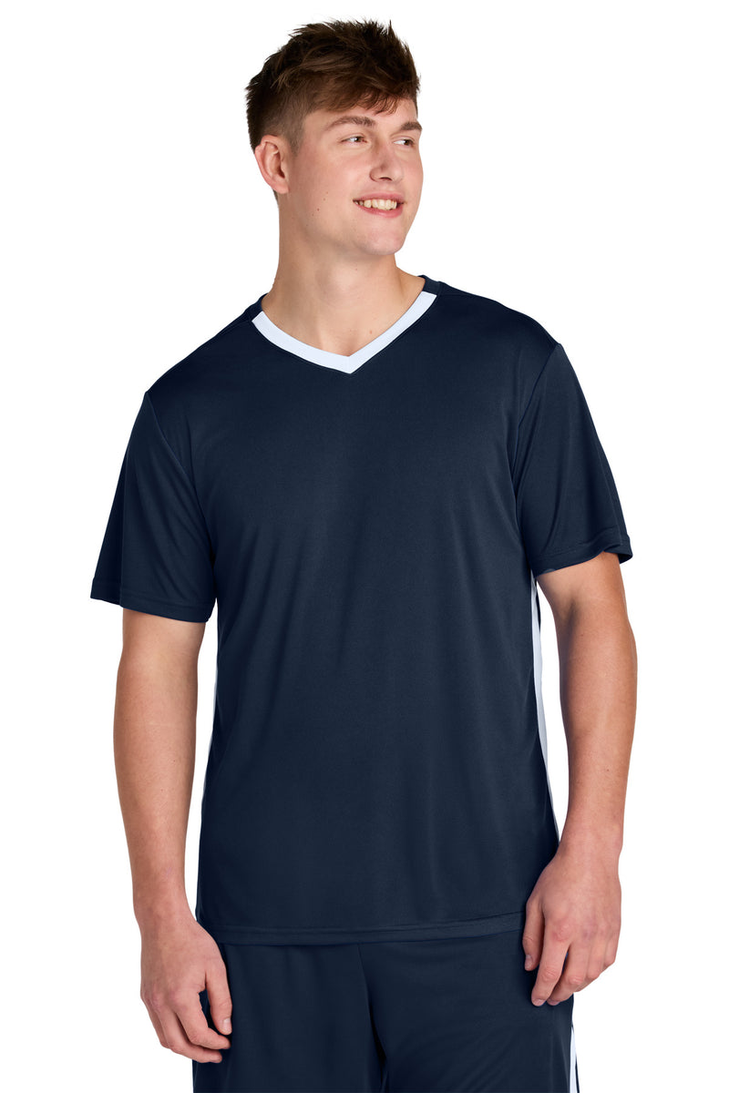 Load image into Gallery viewer, Sport-Tek Competitor United V-Neck ST101
