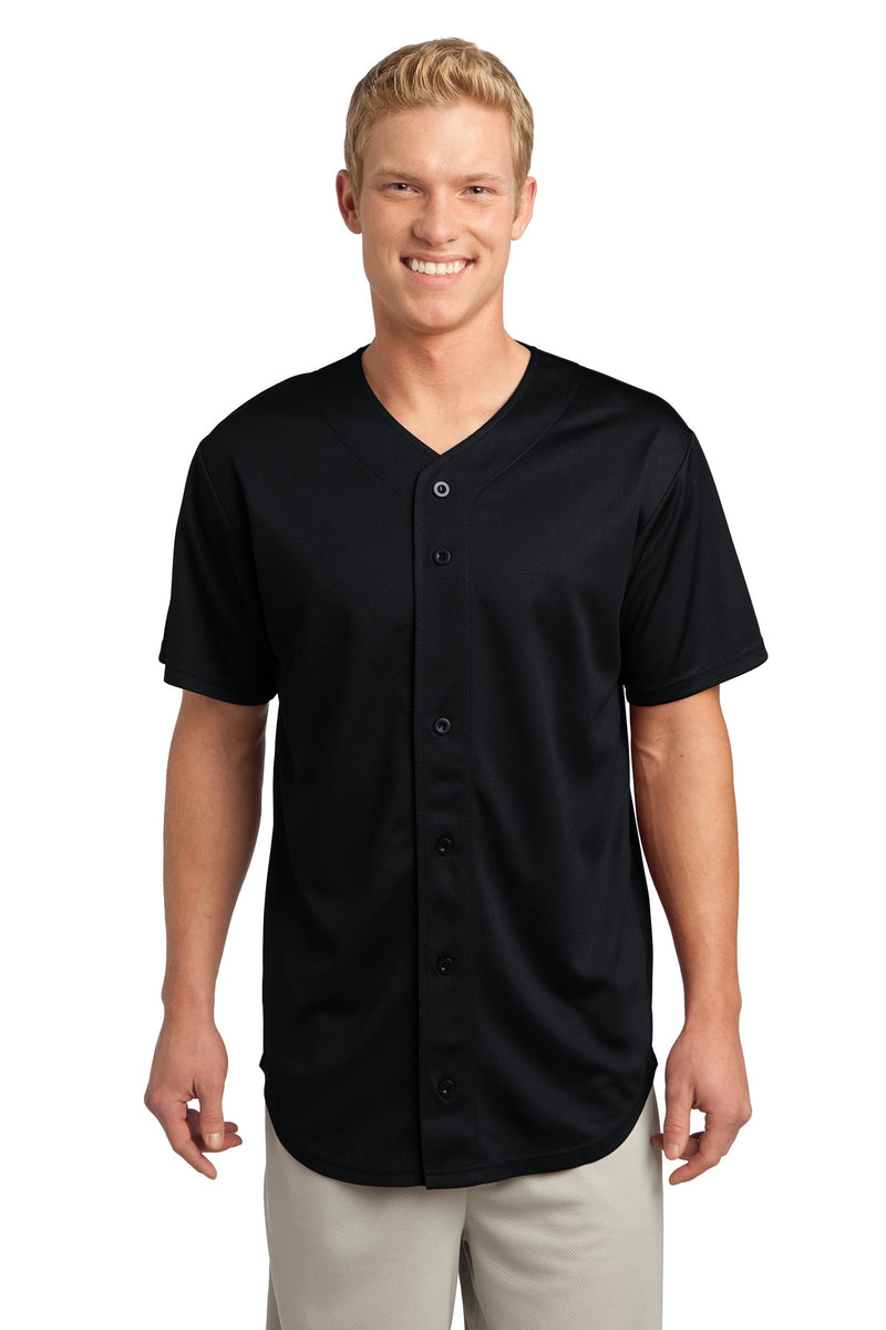Load image into Gallery viewer, Sport-Tek PosiCharge Tough Mesh Full-Button Jersey. ST220
