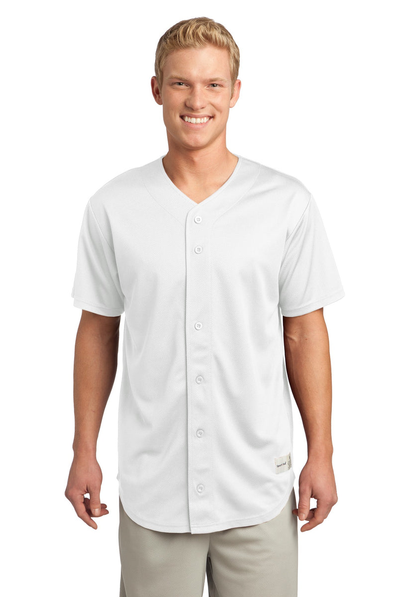 Load image into Gallery viewer, Sport-Tek PosiCharge Tough Mesh Full-Button Jersey. ST220
