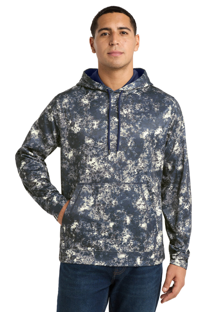 Load image into Gallery viewer, Sport-Tek Sport-Wick Mineral Freeze Fleece Hooded Pullover. ST230
