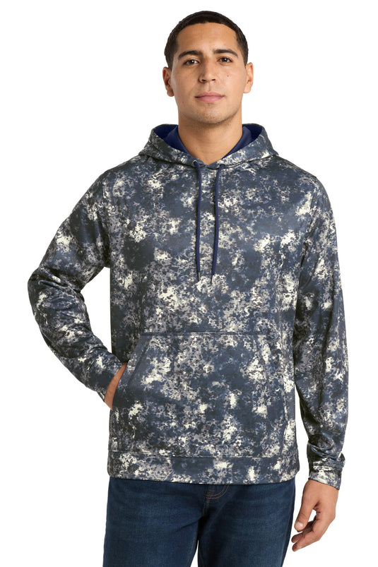 Sport-Tek Sport-Wick Mineral Freeze Fleece Hooded Pullover. ST230