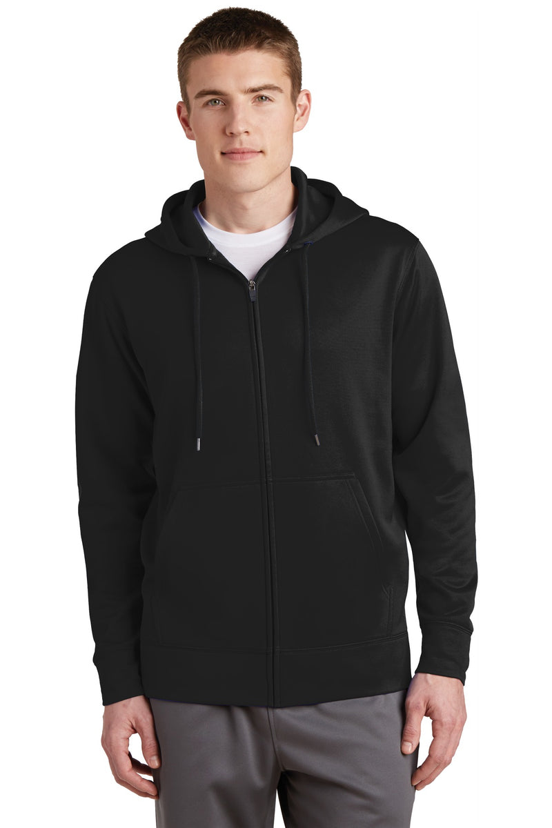 Load image into Gallery viewer, Sport-Tek Sport-Wick Fleece Full-Zip Hooded Jacket.  ST238

