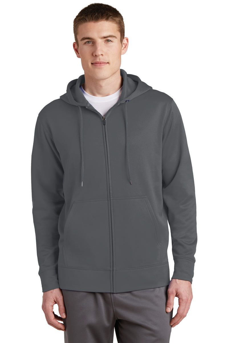 Load image into Gallery viewer, Sport-Tek Sport-Wick Fleece Full-Zip Hooded Jacket.  ST238
