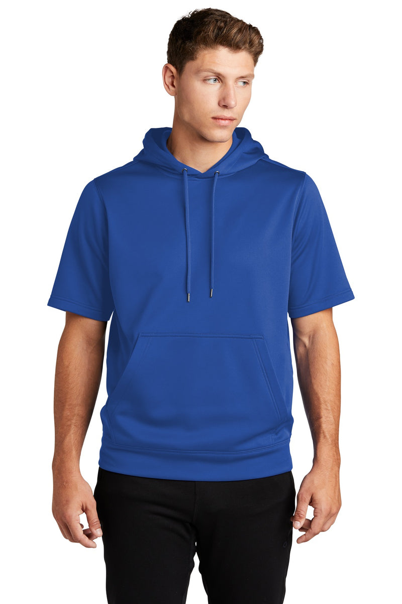 Load image into Gallery viewer, Sport-Tek  Sport-Wick  Fleece Short Sleeve Hooded Pullover. ST251
