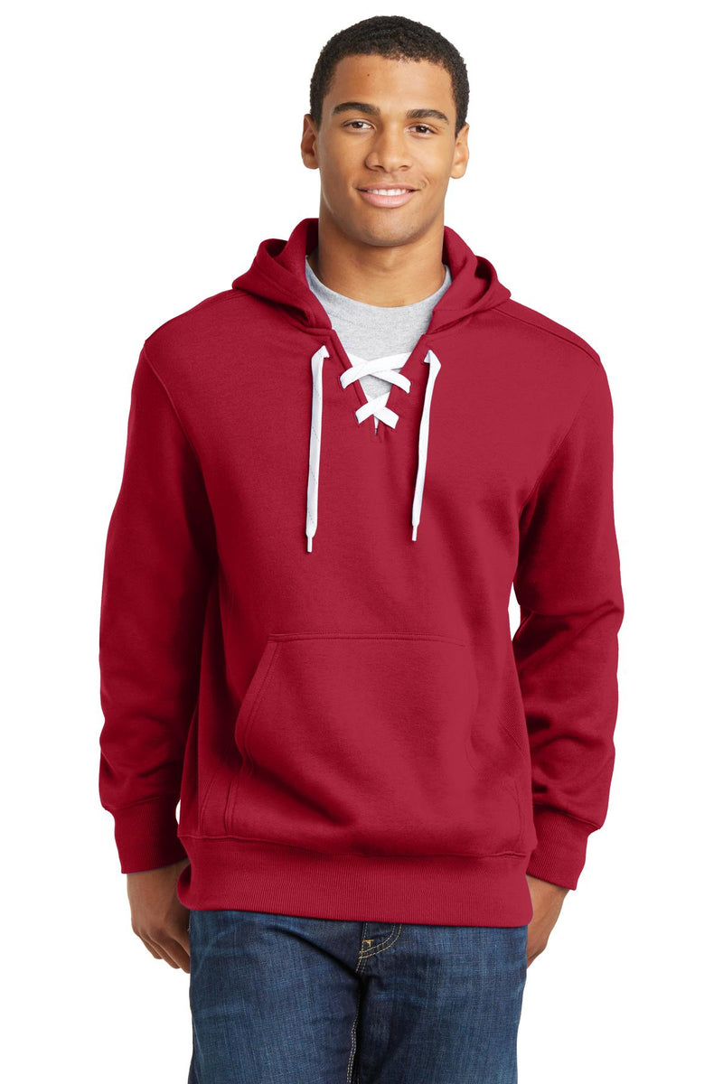 Load image into Gallery viewer, Sport-Tek Lace Up Pullover Hooded Sweatshirt. ST271
