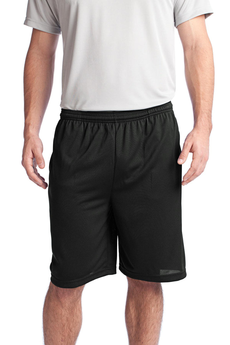 Load image into Gallery viewer, Sport-Tek PosiCharge Tough Mesh Pocket Short. ST312
