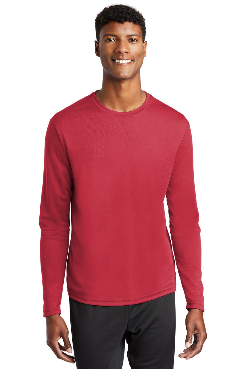 Load image into Gallery viewer, Sport-Tek  ST340LS | PosiCharge RacerMesh Long Sleeve Tee | 100% Polyester
