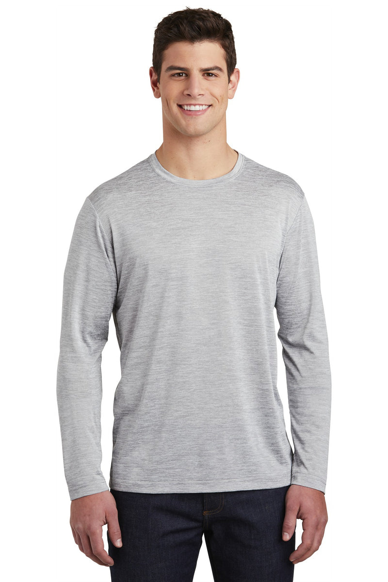 Load image into Gallery viewer, Sport-Tek  PosiCharge  Long Sleeve Electric Heather Tee. ST390LS
