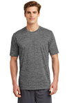 Sport-Tek PosiCharge Electric Heather Tee. ST390