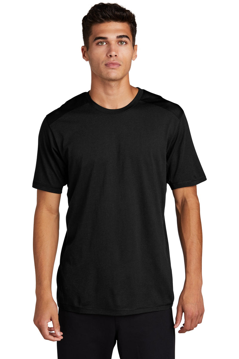 Load image into Gallery viewer, Sport-Tek  PosiCharge  Tri-Blend Wicking Draft Tee. ST410
