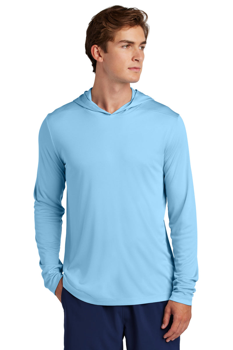 Load image into Gallery viewer, Sport-Tek Posi-UV Pro Long Sleeve Hoodie ST420LSH
