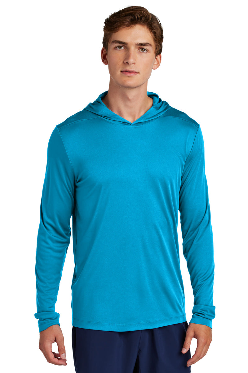 Load image into Gallery viewer, Sport-Tek Posi-UV Pro Long Sleeve Hoodie ST420LSH
