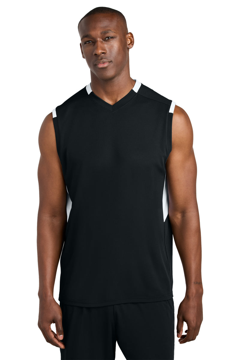 Load image into Gallery viewer, Sport-Tek Club Sleeveless V-Neck ST441
