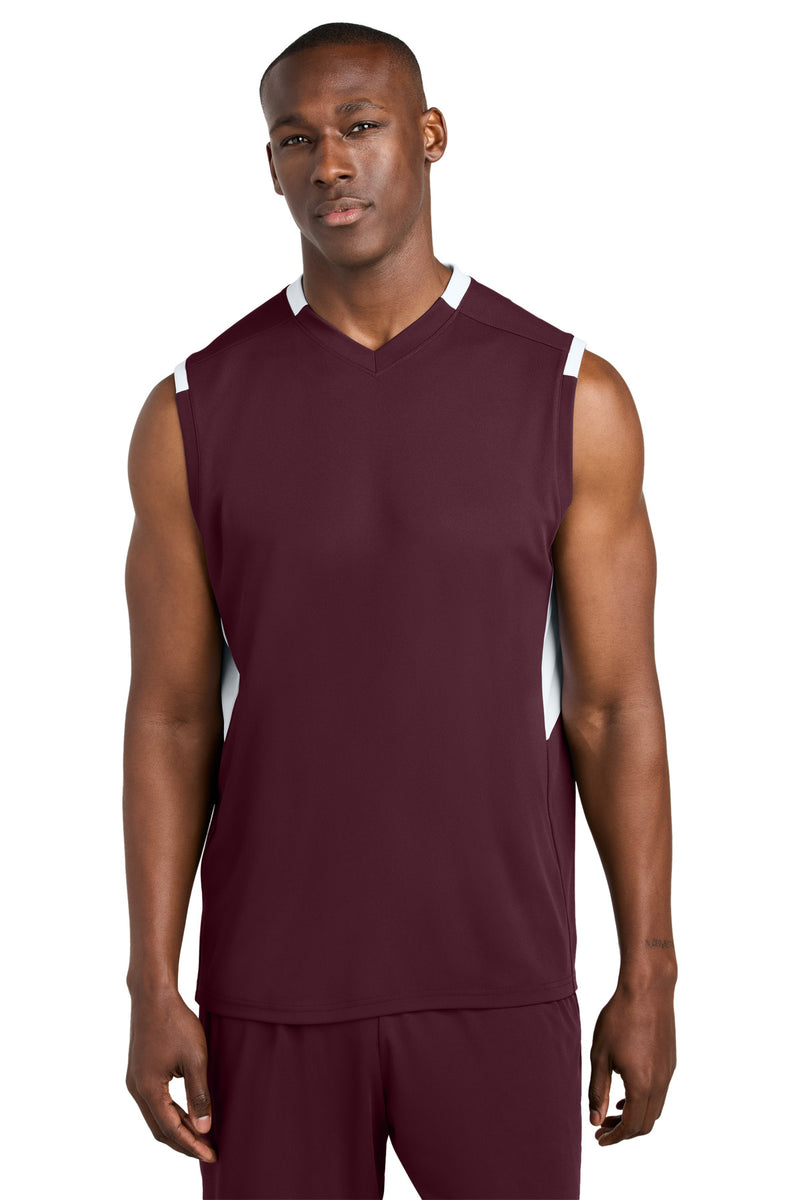 Load image into Gallery viewer, Sport-Tek Club Sleeveless V-Neck ST441

